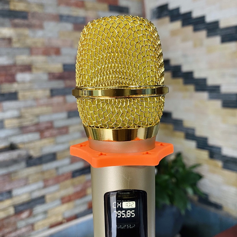 Mic không dây HUANGSHI TV-1900 đa năng dùng mọi loa kéo, Amply - loa bluetooth