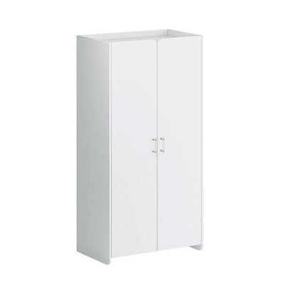 EMMA, Tủ quần áo 2 cánh mở WAR_067, 90x55x180cm, tủ đựng quần áo Scandi Home