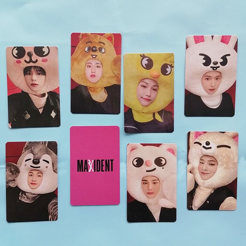 DN KPOP Stray Kids New Album MAXIDENT Postcard Fan Collection Card