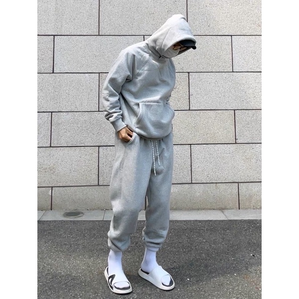 Quần Nỉ jogger, Quần nỉ bông dài dáng jogger dành cho nam và nữ