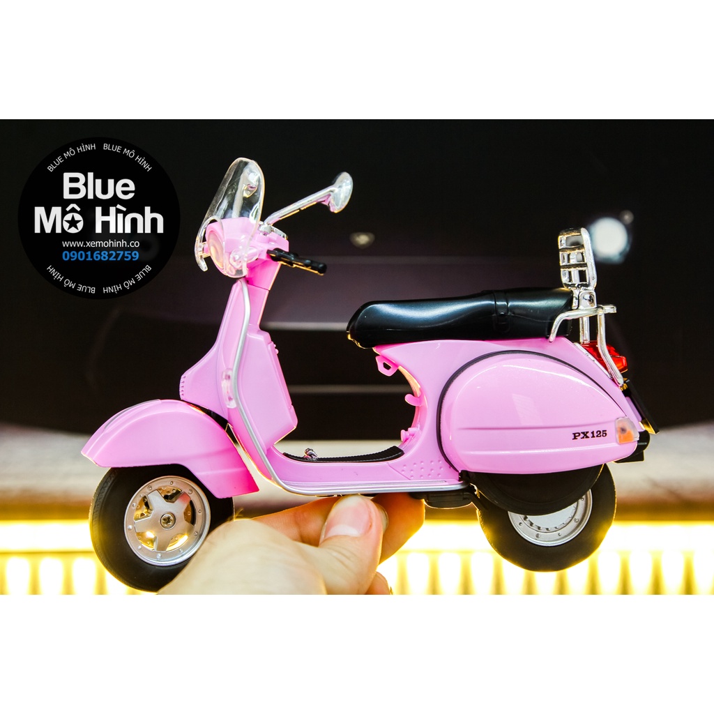 Xe mô hình mô tô Vespa PX 125 1:12