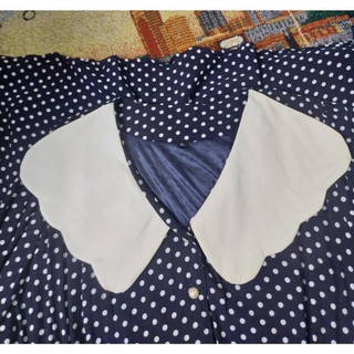 (Ảnh thật) Đầm si babydoll chấm bi