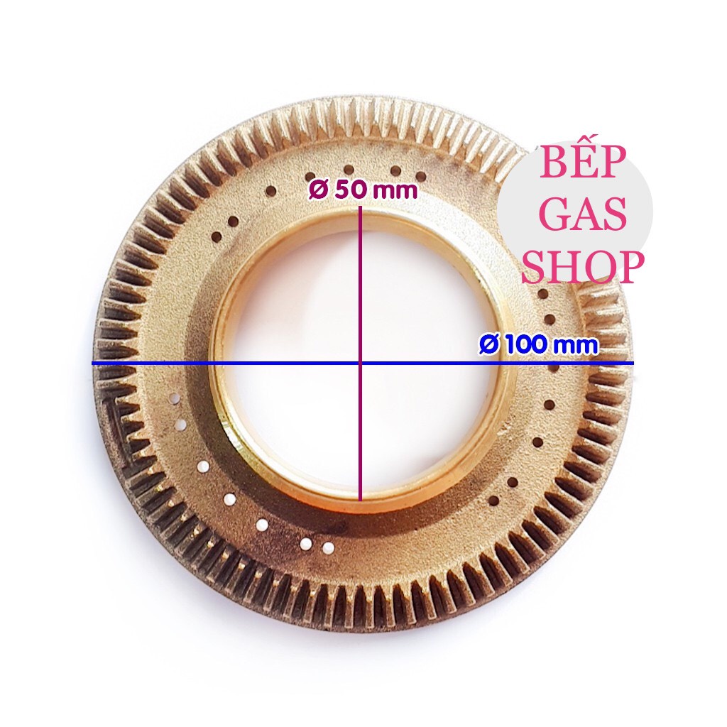 Mâm/Hâm chia lửa bếp gas dương Rinnai RV-615Slim / RV-715Slim... LOẠI TỐT