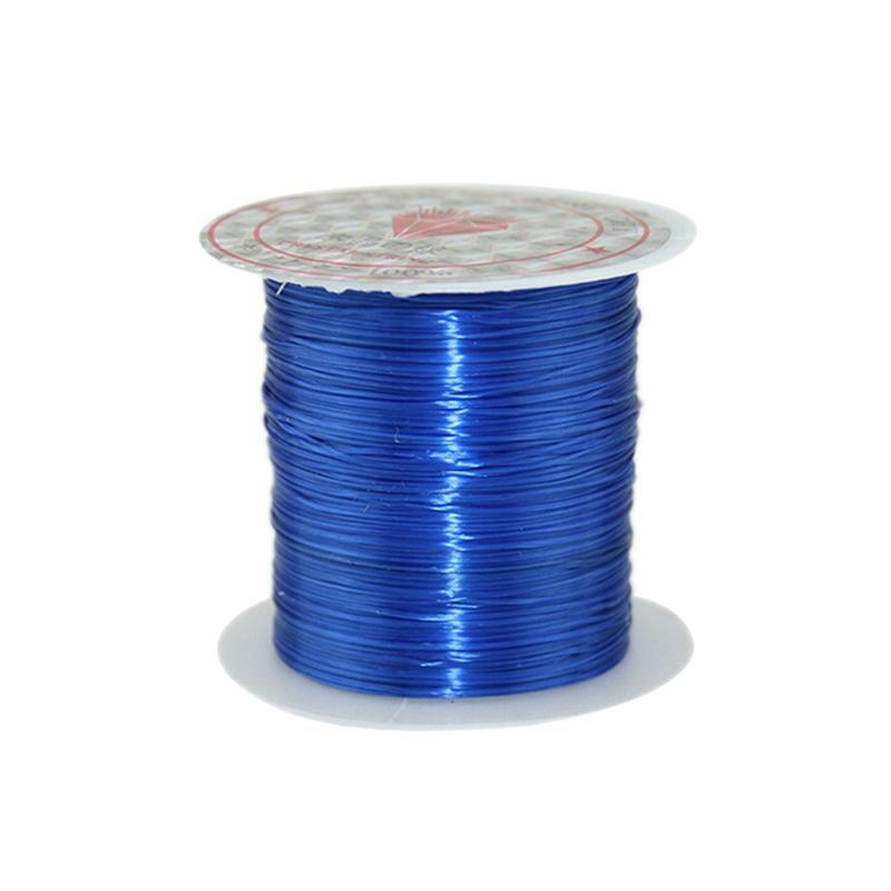 Cuộn Dây Cao Su Co Giãn 0.5mm * 10m Làm Trang Sức Tiện Lợi