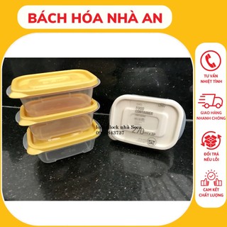 set 3 hộp bảo quản thực phẩm P&Q E.Z Lock Lock&Lock HLE6200 270ml
