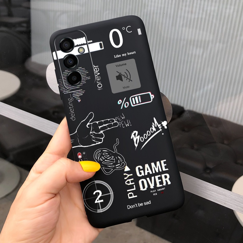 Ốp Điện Thoại TPU Silicone Mềm In Hình Xinh Xắn Cho Samsung Galaxy M13 4G M23 F23 5G SM-M135F SM-M236B E263B