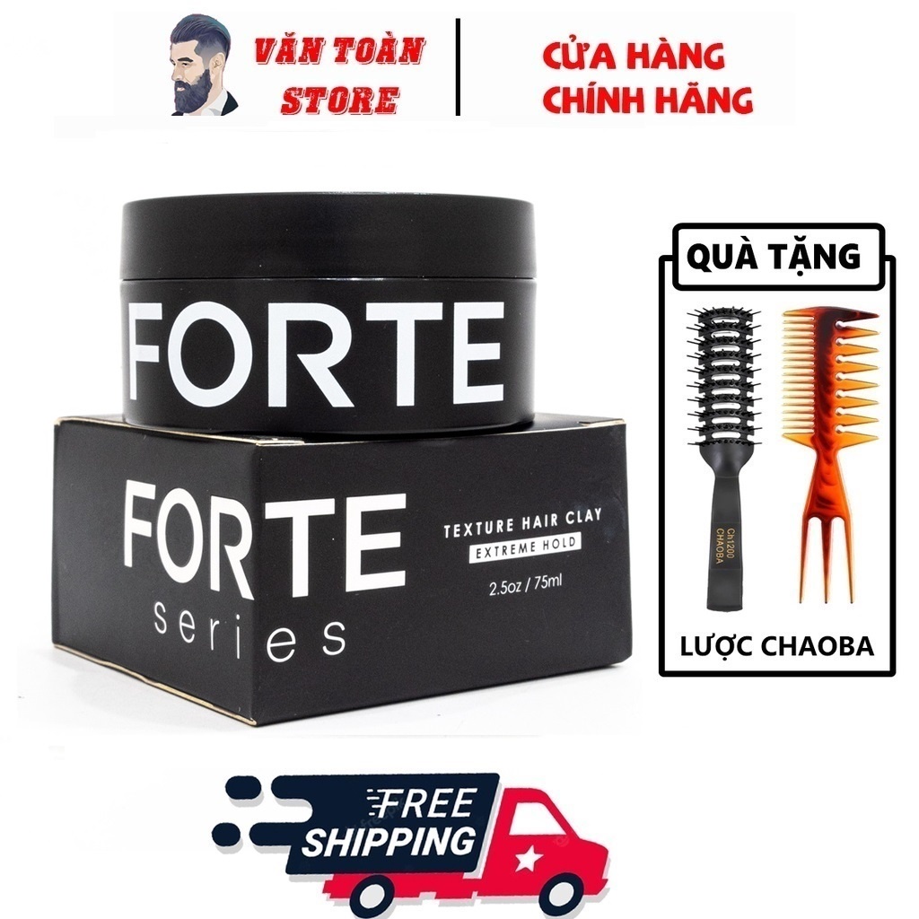 [CHÍNH HÃNG STORE HÀ NỘI] Forte Series Texture Clay 75gr - new 2024 + Quà Tặng