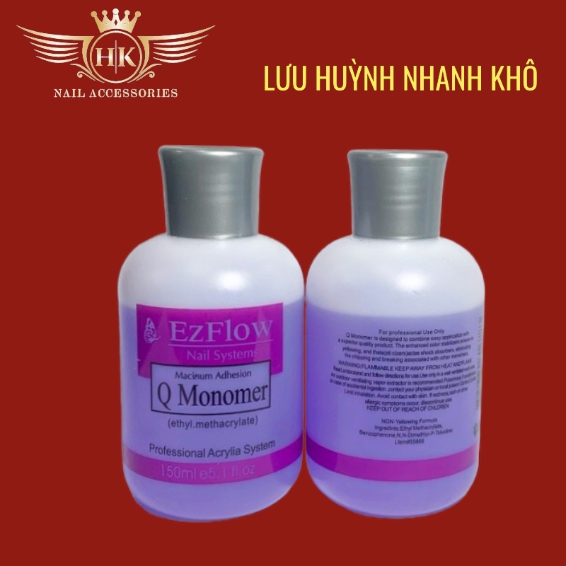 Dung dịch tím Ezflow HK NAIL ACCESSORIES lưu huỳnh nhanh khô