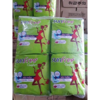 Combo 8 gói Băng Vệ Sinh Sunfree Siêu Thấm