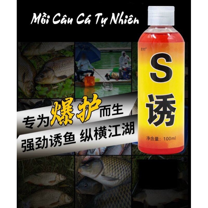 Tinh mùi siêu dụ cá Super S siêu nhạy