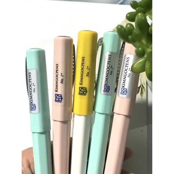Bút Kim Ngọc No2*, nét mảnh, ngòi thanh đậm, ngòi No2 độ, cải tiến