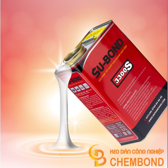Keo dán giày dép Subond 3300S 3.3L