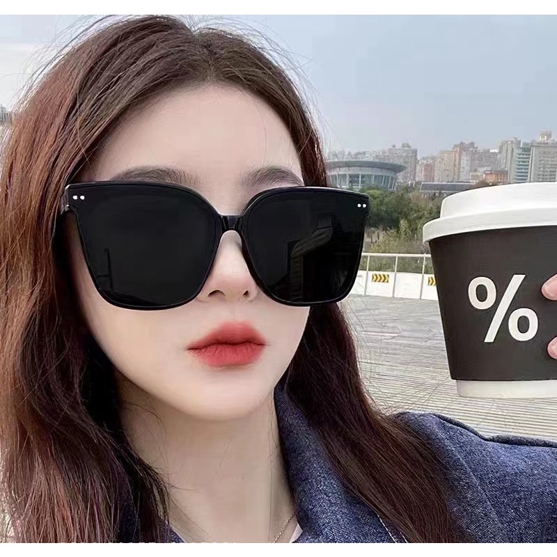 Kính mát KAIWENLOVE hình chữ nhật chống tia uv thiết kế thời trang Hàn Quốc cho nam và nữ