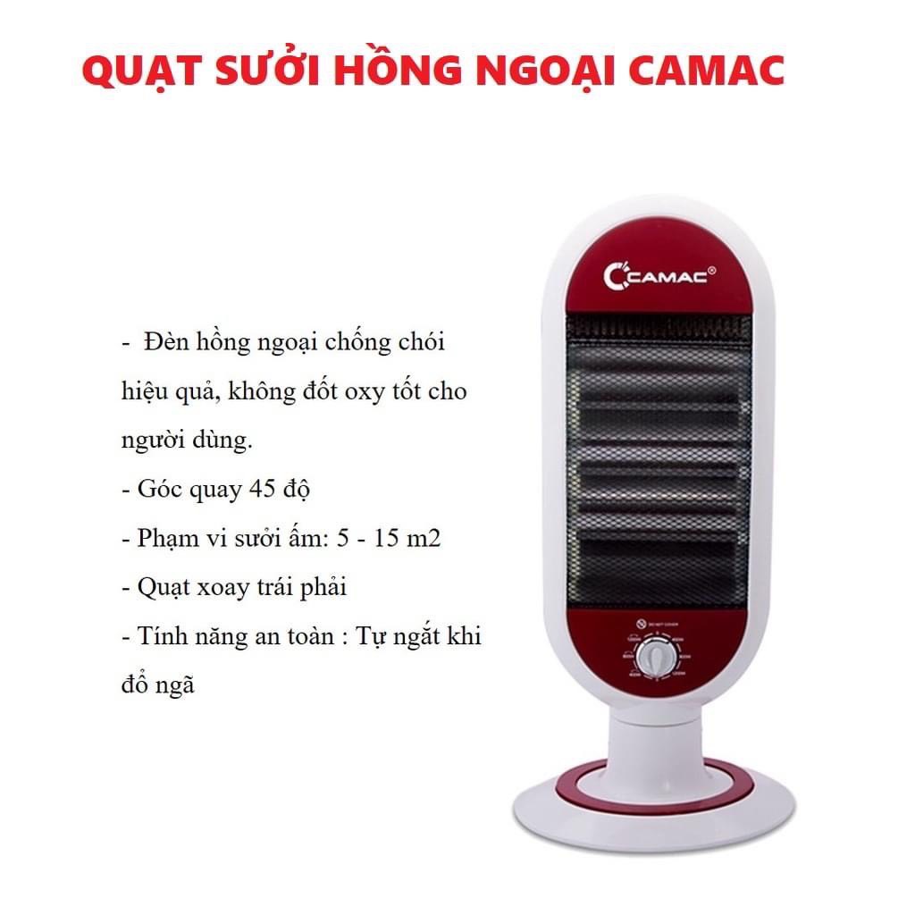 Máy sưởi Camac chính hãng sản xuất tại Việt Nam chất lượng cao