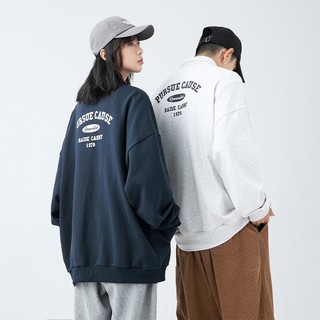 Áo Sweater Nỉ Nam Nữ Form Rộng THESIX Da Lộn Hoạ Tiết In Nổi Chất Liệu Nỉ Cotton Ấm Áp Dày Dặn J3731