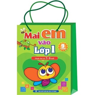 Sách - combo sách mai em vào lớp 1 - dành cho trẻ 5-6 tuổi