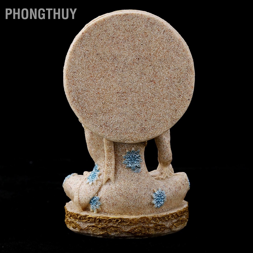 Tượng Phật bằng đá sa thạch phong thủy 6*4*12cm Trang trí nhà cửa khách sạn Món quà trang