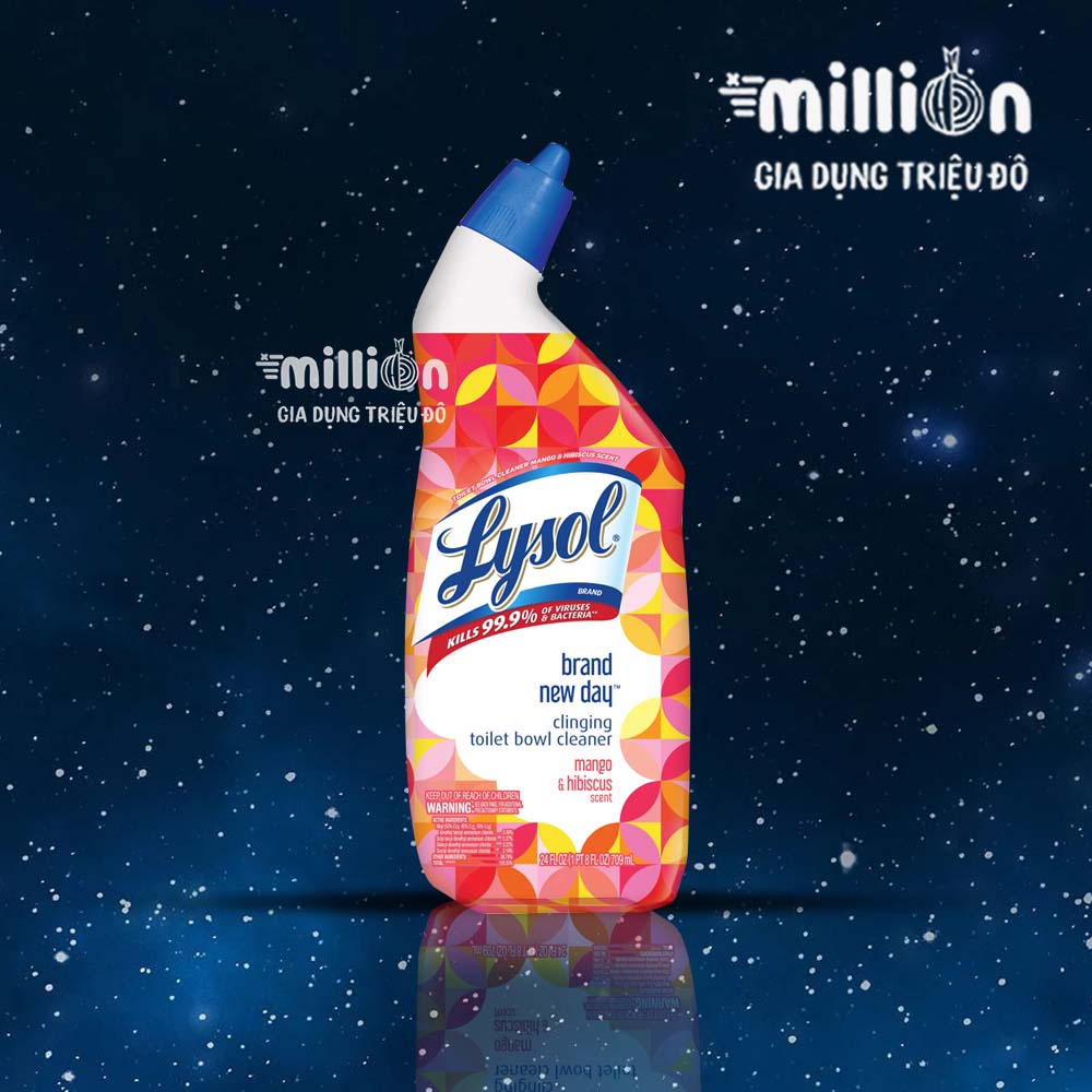 [HÀNG MỸ NỘI ĐỊA] Nước tẩy bồn cầu Lysol - (709ml)