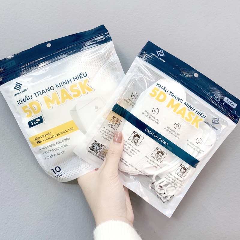200c Khẩu trang 5D Minh Hiếu