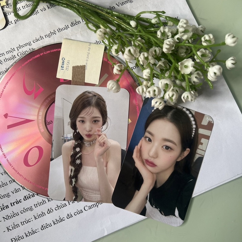 [ fanmade ]card bo góc Wonyoung | ive