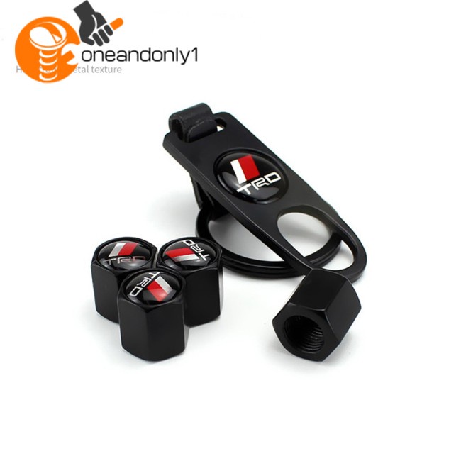 Set 4 Nắp Van Bánh Xe Hơi TRD