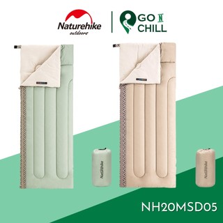 Túi ngủ cotton siêu nhẹ giữ ấm L150 Naturehike NH20MSD05