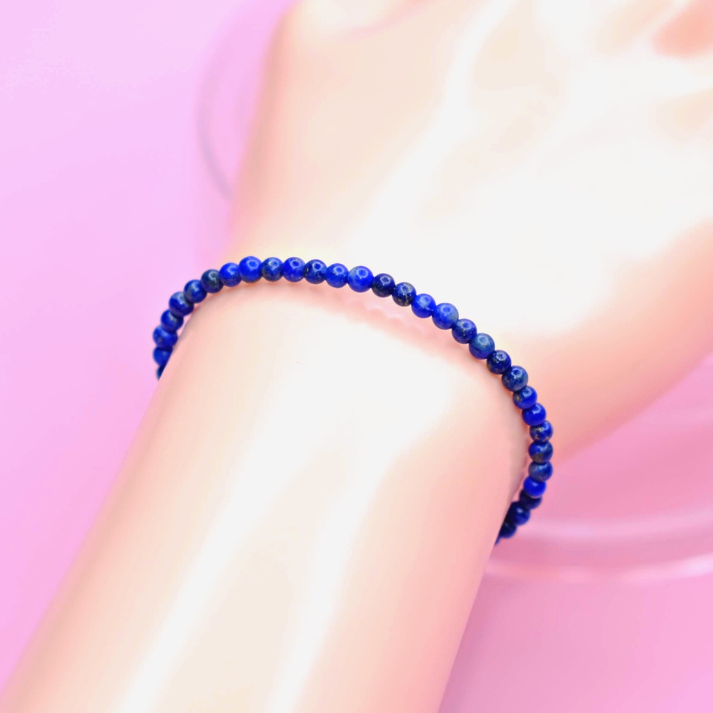 Lắc tay lapis lazuli UPCARA lắc tay phong thuỷ tự nhiên