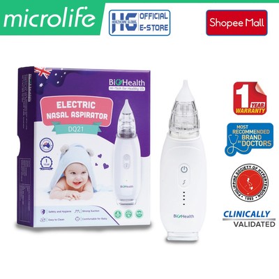 Máy Hút Mũi Cầm Tay Biohealth DQ21 Chính Hãng | Máy Nhỏ Gọn, Với 3 Cấp Độ Hút Êm Ái