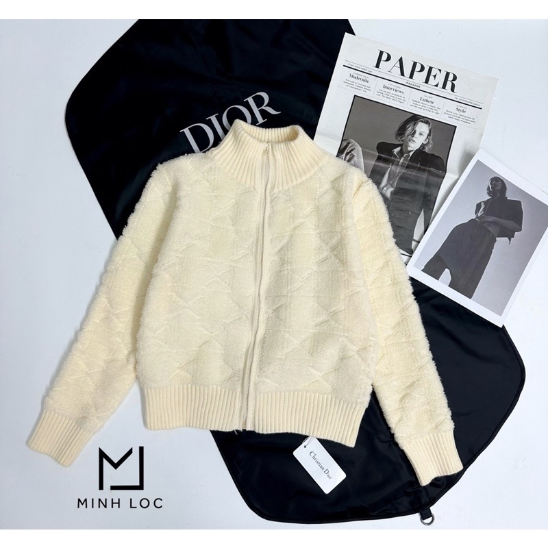 Áo khoác len lông cừu xinh