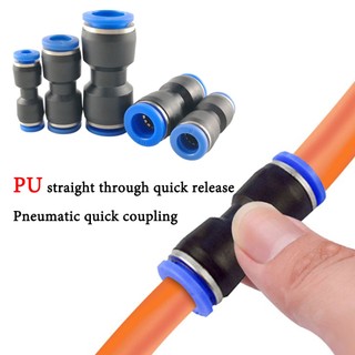 Khớp nối hai chiều bằng nhựa pu4-16mm chuyên dụng van khí nén van xả khí nén