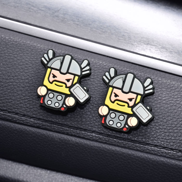 1 Chiếc Móc Treo Đồ Dạng Dính Tiện Dụng Họa Tiết Siêu Anh Hùng Độc Đáo Dễ Thương