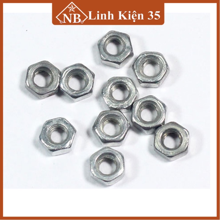 Combo 10 cọc đồng 3cm và 10 ốc 3mm siêu chất lượng