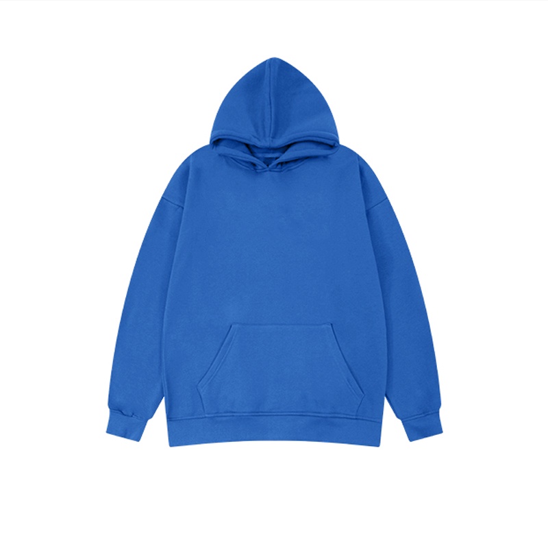 Áo hoodie ULZZANG unisex xám trơn chất liệu nỉ bông 320gsm cao cấp