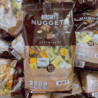 Socola Hershey's Nuggets Assortment bịch 145 viên nặng 1.47kg từ Mỹ chocolate
