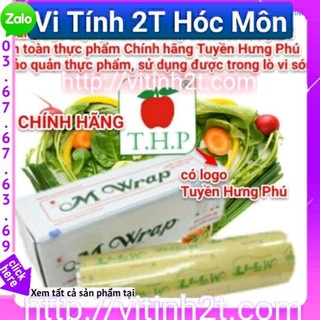 Màng bọc thực phẩm M Wrap 30cm X 600 yard an toàn thực phẩm Chính hãng Tuyền Hưng Phú, bảo quản thực phẩm m-wrap ms300