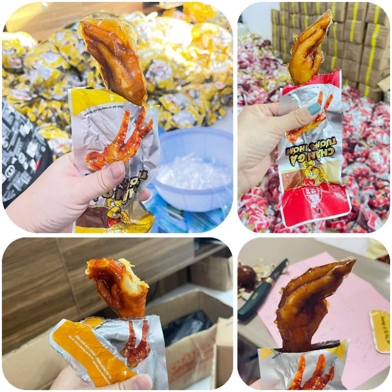 Chân gà cay việt nam chuẩn vị tứ xuyên