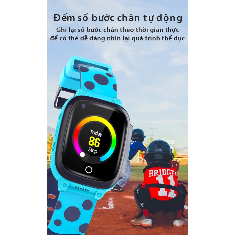 Đồng hồ thông minh Y95 4G (videocall) chống nước hỗ trợ định vị GPS chuyên dụng cho trẻ em - BH 6 tháng