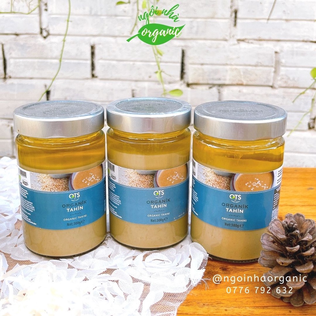 Bơ mè Tahin hữu cơ OTS Organik 300g