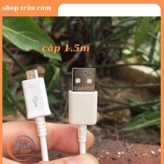 Cáp sạc Androi micro Usb, dây dài 1m và 1.5m