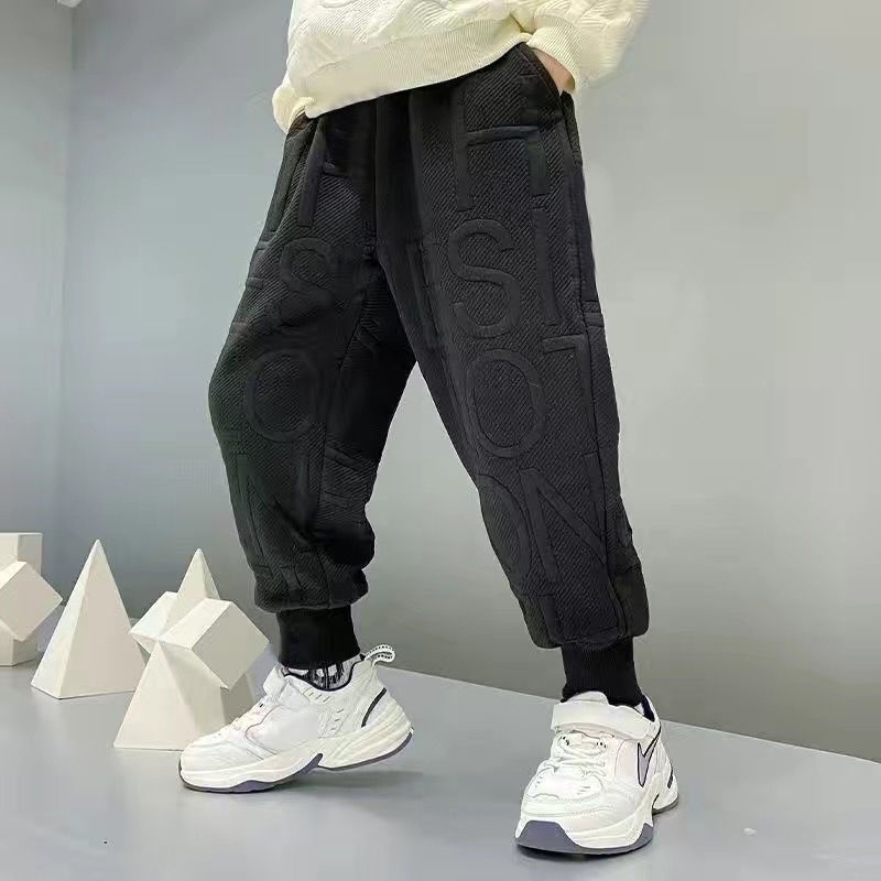 Quần Dài Ống Bo Thời Trang Dành Cho Bé Trai