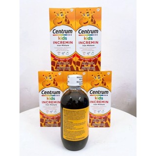 Siro cho trẻ biếng ăn Centrum Kids Incremin Iron Mixture 200ml
