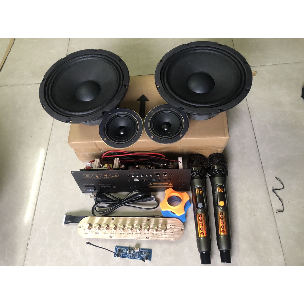 Combo full bộ loa kéo K10 xách tay cao cấp