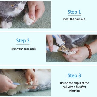Bộ kềm cắt dũa móng chó mèo