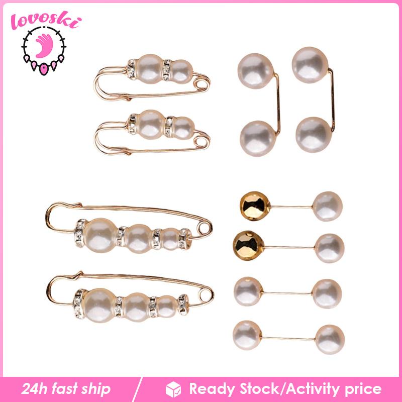 [Lovoski] Set 10 Kẹp Cài Khăn Choàng / Áo Len / Thắt Lưng An Toàn