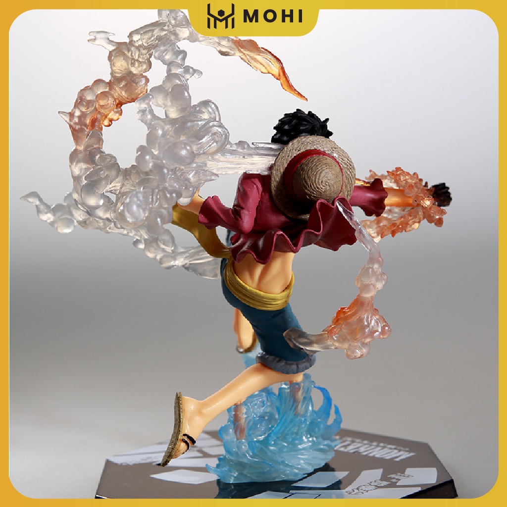 - Mô Hình One Piece Luffy, Luffy Gear 2, Figure Tượng Luffy F.zero