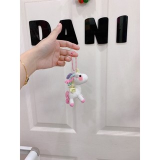 Móc khoá len Unicorn | Made by Dani