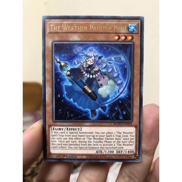 Thẻ bài Yugioh The Weather Painter Rain