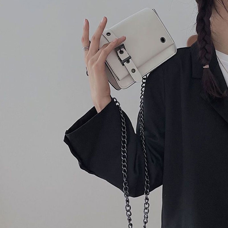 Túi Đeo Chéo Dáng Vuông Nhỏ Phong Cách niche Thời Trang Cho Nữ