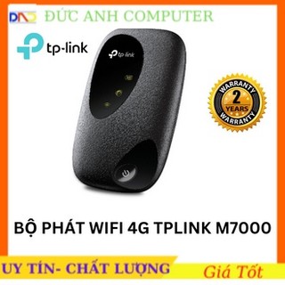 Bộ phát wifi di động 4g lte tp-link m7000 chính hãng, bảo hành 2 năm, 1 đổi 1