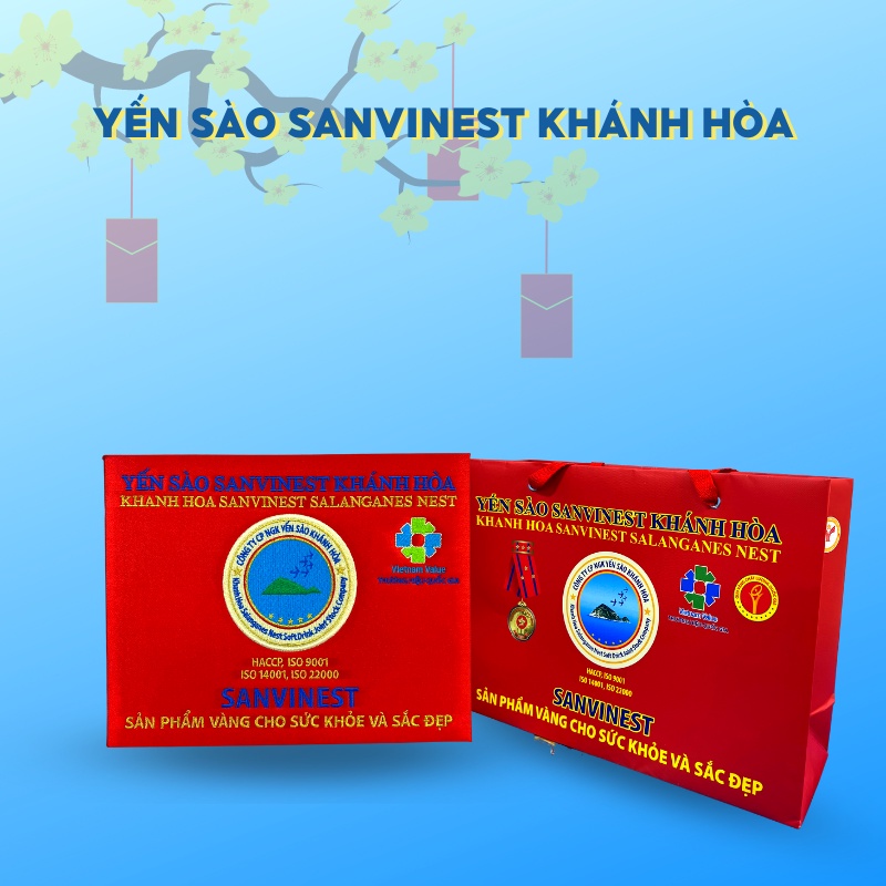 Yến sào Sanvinest Khánh Hòa chính hiệu nguyên tổ 100g - Q110